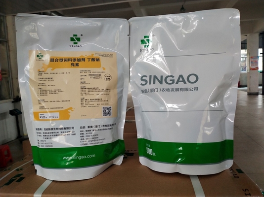 ISO Spherical Granule 90% Dilapisi Sodium Butyrate dengan Vitamin E dan karoten Untuk Babi
